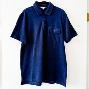 J.Crew | Navy Textured Knit Polo